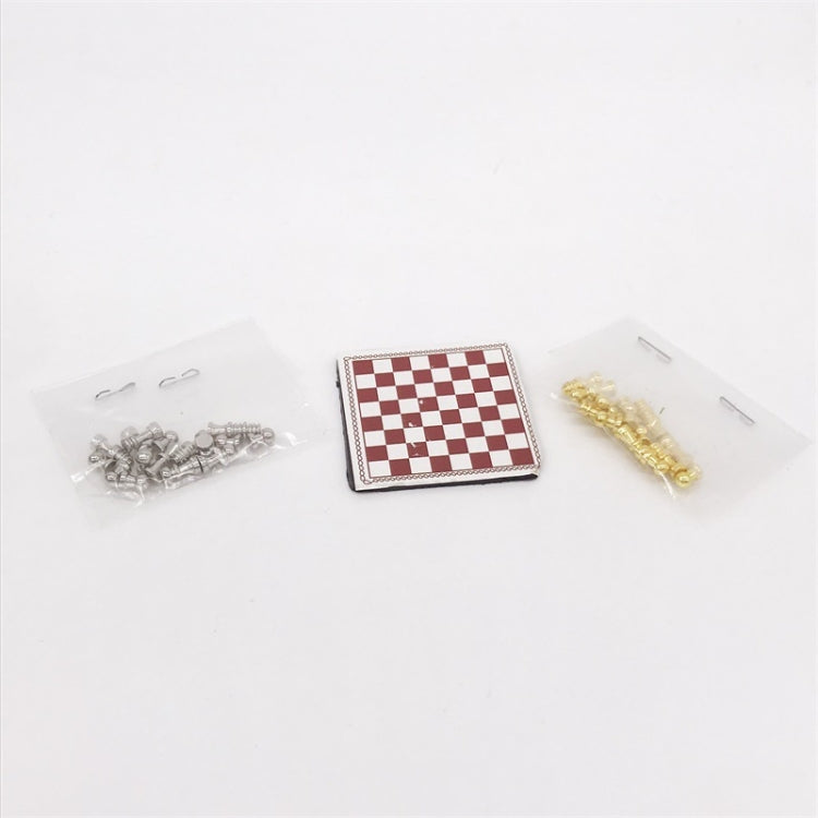 1:12 Mini House Toy Simulation Chess Model Scene Accessories