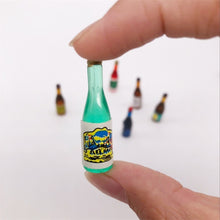 Load image into Gallery viewer, 18 PCS / 3 Pack  1:12 Mini Dollhouse Pocket Simulation Fruit Wine Drink Bottle Ornaments Model