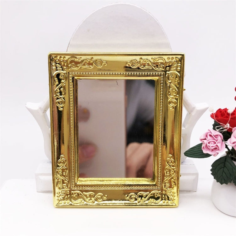 1:12 Mini House Toy Simulation Wall Mirror for Bedroom