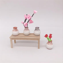 Load image into Gallery viewer, 3 PCS / Set 1:12 Mini Doll House Scene Decoration Simulation Vases