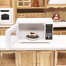 Load image into Gallery viewer, 1:12 Model Doll House Kitchen Decoration Fine Microwave Oven
