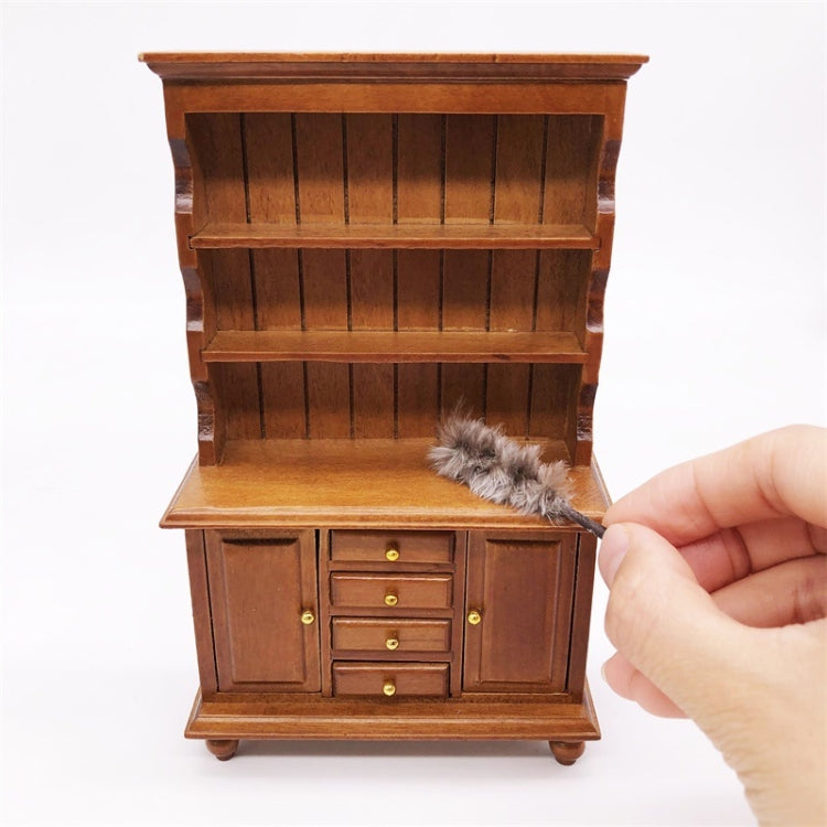 1:12 Mini House Toy Simulation Chicken Hair Brush