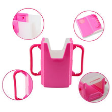 Load image into Gallery viewer, Handle Boxed Anti-sprinkling Drink Holder Retractable Baby Learning Cup, Baby Learning Cup