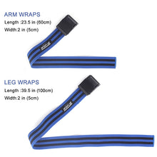 Load image into Gallery viewer, 1 Pair Natural Latex Silk Elastic Band Arm Fitness Blood Flow Restriction Training Band, Size: 60 x 5cm