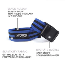 Load image into Gallery viewer, 1 Pair Natural Latex Silk Elastic Band Arm Fitness Blood Flow Restriction Training Band, Size: 60 x 5cm