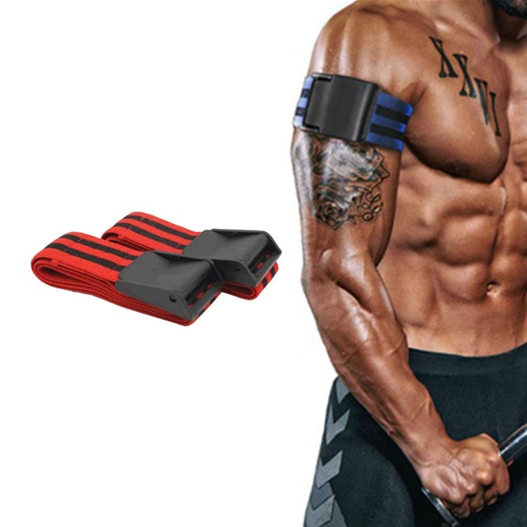 1 Pair Natural Latex Silk Elastic Band Arm Fitness Blood Flow Restriction Training Band, Size: 60 x 5cm