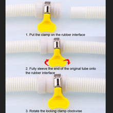 Load image into Gallery viewer, 18mm Diameter Plastic Drain Pipe Water Outlet Extension Hose with Clamp for Semi-automatic Washing Machine / Air Conditioner, 1m Length, 2m  Length, 3m  Length, 4m  Length, 5m  Length