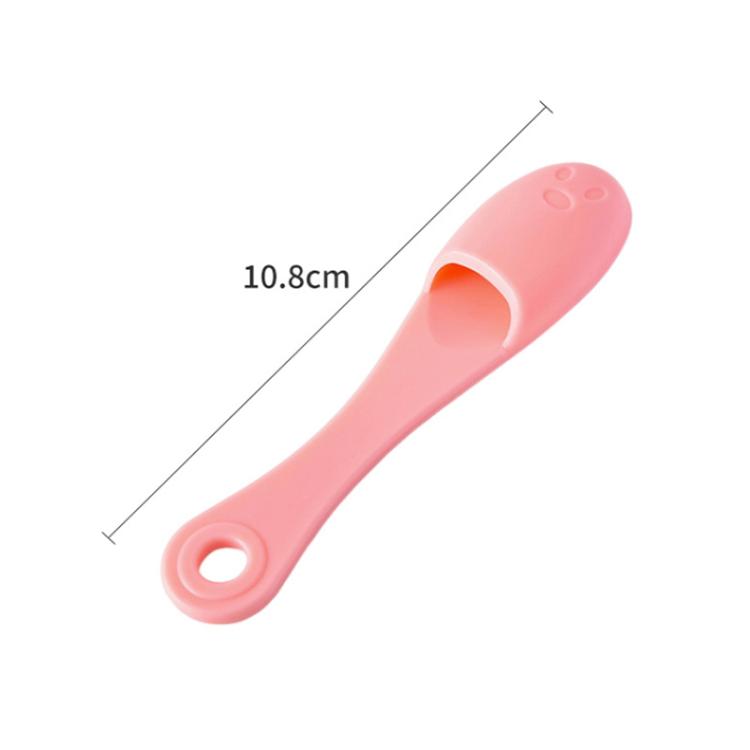 Blackhead Brush Face Cleansing Extractor Remover Tool Silicone Finger Massage Brush Face Exfoliating Cleansing Tool, Dark Magenta, Light Magenta, Pink, Green