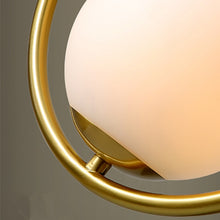 Load image into Gallery viewer, Restaurant Chandelier Single Head Creative Personality Simple Modern Copper Lamp, without Light Source  Round A1, with 5W Warm Light  Round A1, with 5W White Light  Round A1, with 5W Neutral Light  Round A1, with 5W Three-Color Light  Round A1         ...
