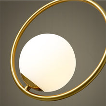 Load image into Gallery viewer, Restaurant Chandelier Single Head Creative Personality Simple Modern Copper Lamp, without Light Source  Round A1, with 5W Warm Light  Round A1, with 5W White Light  Round A1, with 5W Neutral Light  Round A1, with 5W Three-Color Light  Round A1         ...