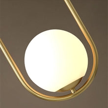 Load image into Gallery viewer, Restaurant Chandelier Single Head Creative Personality Simple Modern Copper Lamp, without Light Source  Round A1, with 5W Warm Light  Round A1, with 5W White Light  Round A1, with 5W Neutral Light  Round A1, with 5W Three-Color Light  Round A1         ...