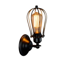 Load image into Gallery viewer, Retro Double Head Grapefruit Wrought Iron Antique Restaurant Corridor Aisle LED Wall Lamp, without Light Source, with Edison LED 4W, with Edison Tungsten Wire 40W