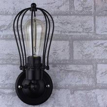 Load image into Gallery viewer, Retro Double Head Grapefruit Wrought Iron Antique Restaurant Corridor Aisle LED Wall Lamp, without Light Source, with Edison LED 4W, with Edison Tungsten Wire 40W