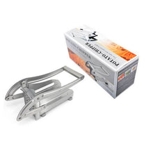 Load image into Gallery viewer, Stainless Steel Manual French Fries Slicer Potato Chipper Chip Cutter Chopper Maker, Potato Cutter 2