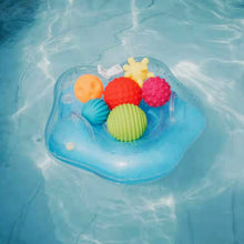 Load image into Gallery viewer, 6 in 1 Baby Bath Soft Ball Rubber Educational Tub Toys
