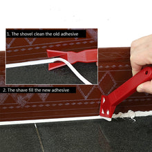 Load image into Gallery viewer, 2 PCS  Mini Handmade Tools Scraper Floor Cleaner Surface Glue Residual Shovel Tool, Floor Cleaner Scraper