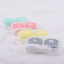 Load image into Gallery viewer, 5 PCS Convenient Travel Contact Lens Case Eyes Care Kit, Random Color Delivery