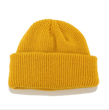 Load image into Gallery viewer, Solid Colors Short Winter Knit Skullcap for Men / Women