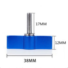 Load image into Gallery viewer, 10PCS T-shaped Screw Multi-directional Adjustment Hand Screw Aluminum Alloy Handle Screw, M4, M5, M6