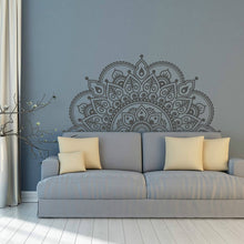 Load image into Gallery viewer, 2PCS Mandala Flower PVC Removable Personality Wall Sticker Living Room Bedroom Sofa Background Wall