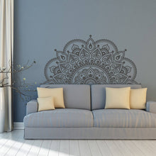 Load image into Gallery viewer, 2PCS Mandala Flower PVC Removable Personality Wall Sticker Living Room Bedroom Sofa Background Wall