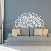 Load image into Gallery viewer, 2PCS Mandala Flower PVC Removable Personality Wall Sticker Living Room Bedroom Sofa Background Wall