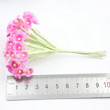 Load image into Gallery viewer, 5 Branches DIY Hand-simulated Plum Mini Flocking Cloth Lucky Flower
