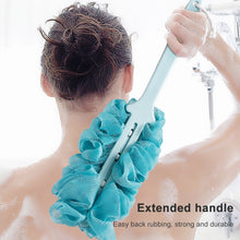 Load image into Gallery viewer, Thick Non-slip Long Handle Bath Brush Bath Rub