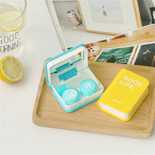 Load image into Gallery viewer, Eyekan Lovers Cartoon Cute Book Travel Glasses Contact Lenses Box for Eyes Care