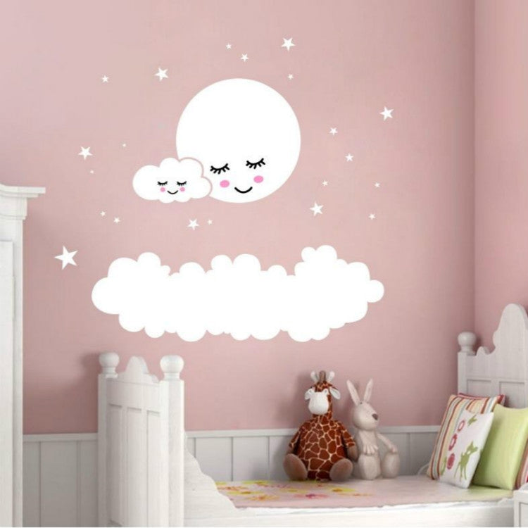 Cloud Star Moon Children Room Decoration Wall Sticker
