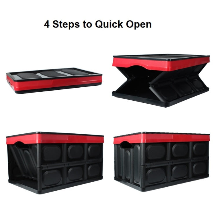 Car Trunk Storage Box Foldable Car Plastic Storage Box, L, S