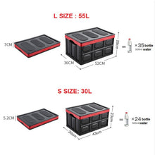 Load image into Gallery viewer, Car Trunk Storage Box Foldable Car Plastic Storage Box, L, S
