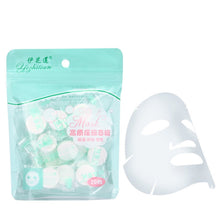 Load image into Gallery viewer, 20pcs / Pack Compressed Paper Mask Disposable Cotton Skin Care Mask Facial Paper Mask For Women