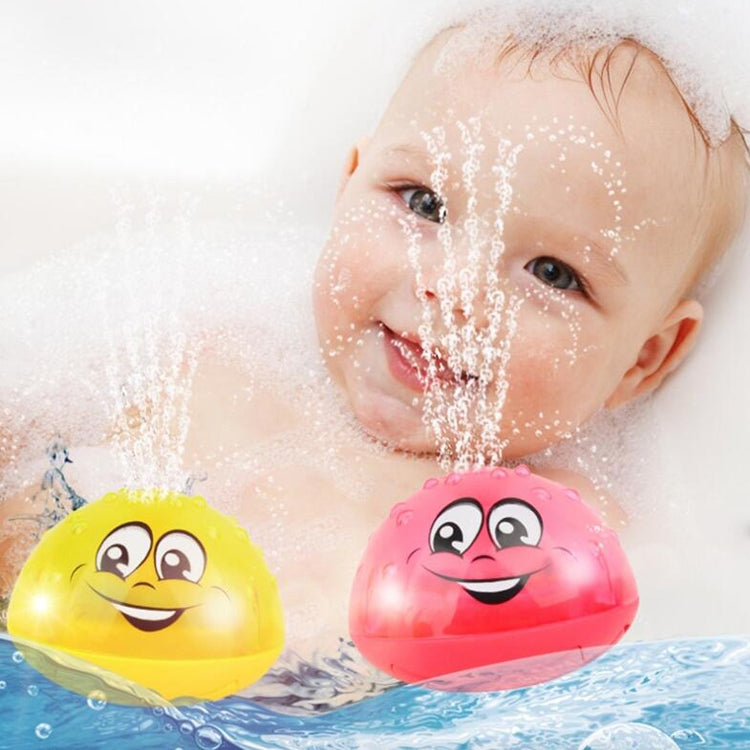 Baby Bathroom Play Water Bath Toy Children Electric Induction Sprinkler Ball with Light & Music