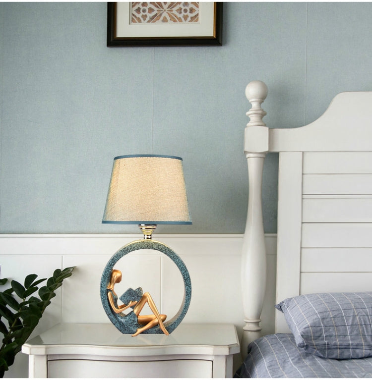 Modern Bedside Reading Statue Base Lamp Home Decoration, Button Switch 3W Yellow Light Bulb, Button Switch 3W White Light Bulb, Dimming Switch 3W Yellow Light Bulb, Dimming Switch 3W White Light  Bulb, Remote Control Switch Dimming Bulb