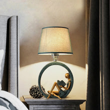 Load image into Gallery viewer, Modern Bedside Reading Statue Base Lamp Home Decoration, Button Switch 3W Yellow Light Bulb, Button Switch 3W White Light Bulb, Dimming Switch 3W Yellow Light Bulb, Dimming Switch 3W White Light  Bulb, Remote Control Switch Dimming Bulb