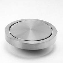 Load image into Gallery viewer, Embedded Type Stainless Steel Swing Cover Flip Kitchen Countertop Trash Can Lid  Cap, Round Drawing 20cm Diameter, Round  Mirror 24.5cm Diameter, Square 16.2x22.7cm
