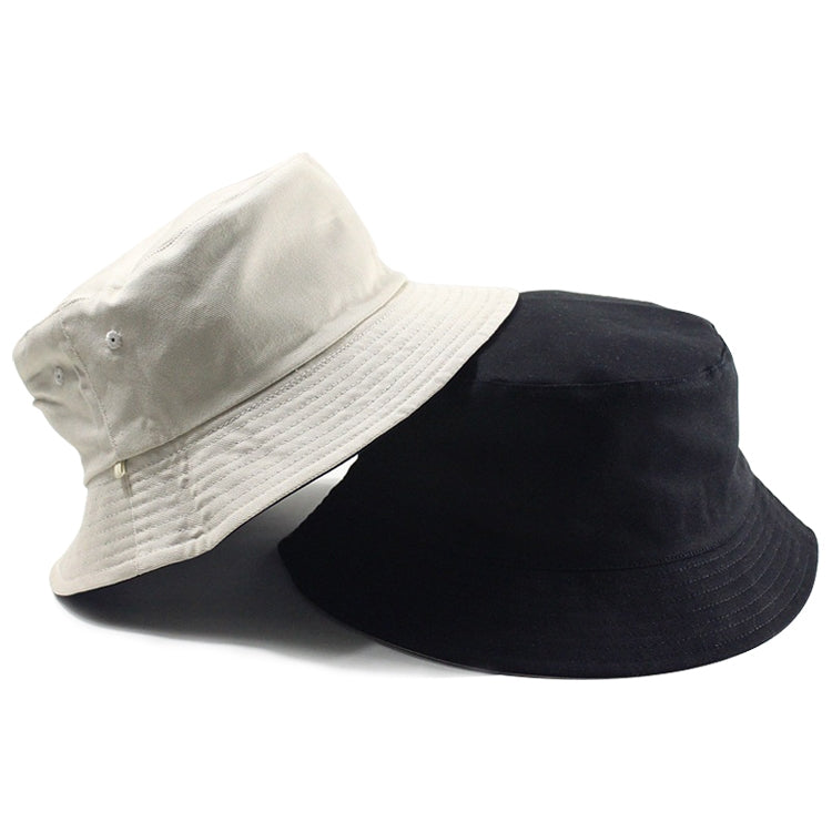 Solid Color Cotton Double-sided Wearable Fisherman Hat for Women, L, XL, XXL