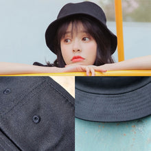 Load image into Gallery viewer, Solid Color Cotton Double-sided Wearable Fisherman Hat for Women, L, XL, XXL
