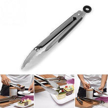 Load image into Gallery viewer, Stainless Steel Silicone Handle Kitchen Food Meat Barbecue Clip, 9 inch, 12 inch, 14 inch, 16 inch