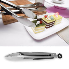 Load image into Gallery viewer, Stainless Steel Silicone Handle Kitchen Food Meat Barbecue Clip, 9 inch, 12 inch, 14 inch, 16 inch