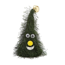 Load image into Gallery viewer, 6 inch Electric Cap Christmas Swing Tree Hat Christmas Ornaments Props, Shake Cap with Music, Shake Cap with Pentagram Light, Swing Tree with Bell, Swing Tree with Pentagram Light