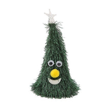 Load image into Gallery viewer, 6 inch Electric Cap Christmas Swing Tree Hat Christmas Ornaments Props, Shake Cap with Music, Shake Cap with Pentagram Light, Swing Tree with Bell, Swing Tree with Pentagram Light
