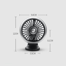 Load image into Gallery viewer, Automobile Multi-function Electric Fan Car Air Outlet USB Interface Mini Fan