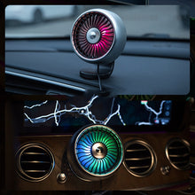 Load image into Gallery viewer, Automobile Multi-function Electric Fan Car Air Outlet USB Interface Mini Fan