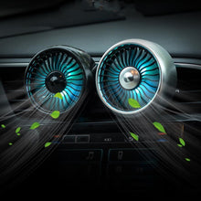 Load image into Gallery viewer, Automobile Multi-function Electric Fan Car Air Outlet USB Interface Mini Fan