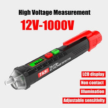 Load image into Gallery viewer, TASI Electrician Dedicated Multi-function Intelligent Induction Test Pencil, TA11B+