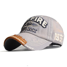 Load image into Gallery viewer, Cotton Embroidered Patch Washable Adjustable Baseball Cap