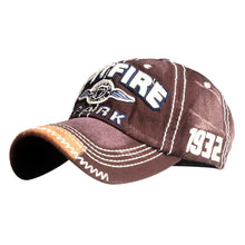 Load image into Gallery viewer, Cotton Embroidered Patch Washable Adjustable Baseball Cap