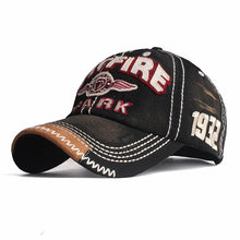 Load image into Gallery viewer, Cotton Embroidered Patch Washable Adjustable Baseball Cap